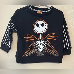 Disney The Nightmare Before Christmas Jack Skellington Sweatshirt- Size 2T